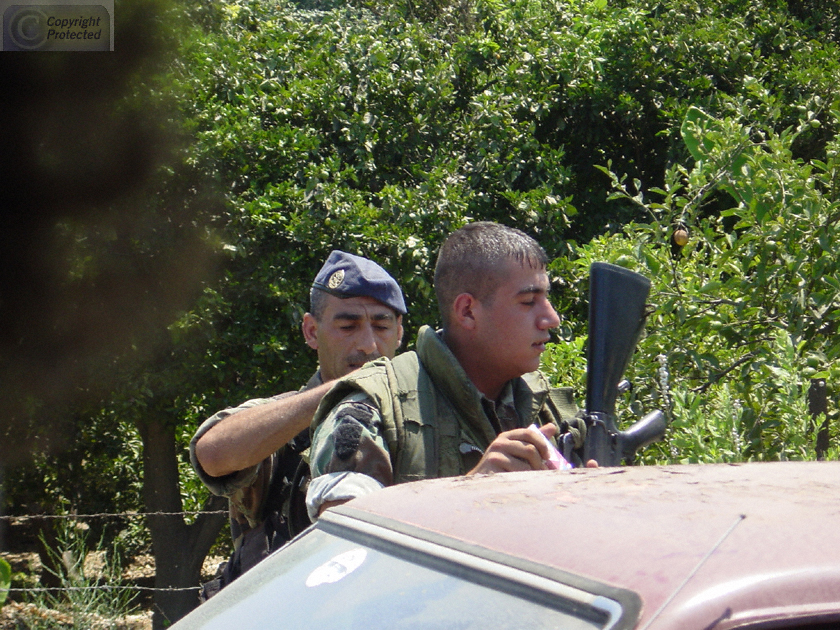 Two Lebanese Soldiers